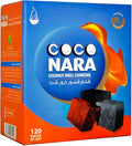 COCO NARA COCONUT SHELL HOOKAH CHARCOAL 120CT