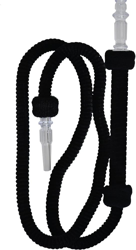 KITOSUN HOOKAH HOSE 6.75FT WASHABLE BLACK