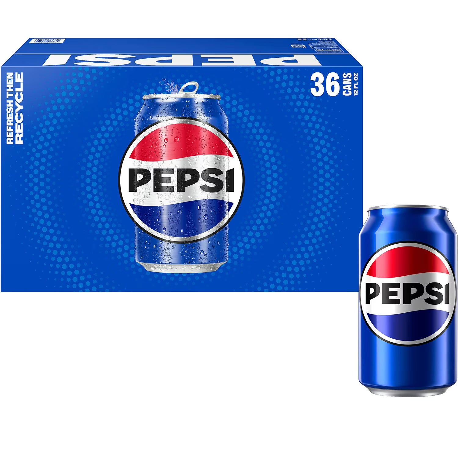 PEPSI COLA 12 FL OZ (Pack of 36)