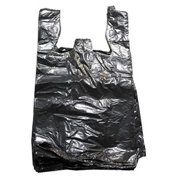PLASTIC BAG LARGE BLACK 500CT