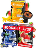 Tobacco-Free Shisha Flavors Bundle – 3 Pack (1.7 oz Each)