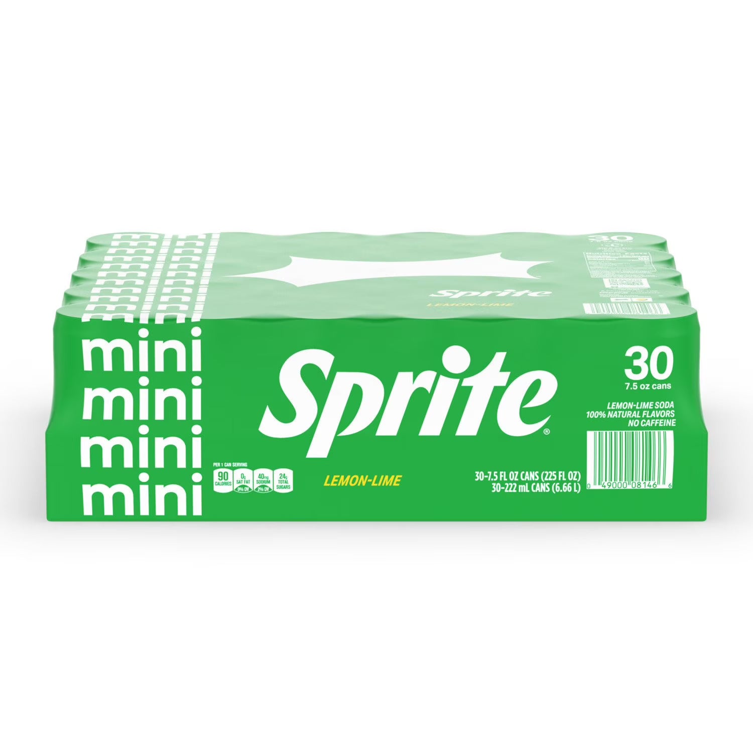 SPRITE MINI CANS 7.5 FL OZ (Pack of 30)